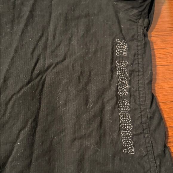 Fox Black Babydoll Long Sleeve Tee Womens Small Casual Top - Picture 8 of 8